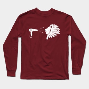 Preening Like a Lion Long Sleeve T-Shirt